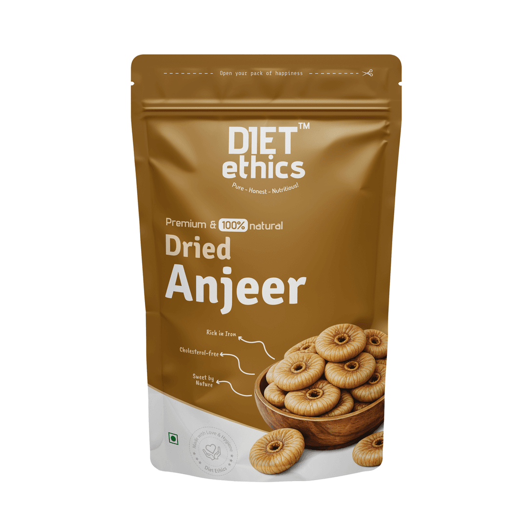 Diet Ethics Afghani Anjeer Figs 250g – Digestive wellness dried fruit