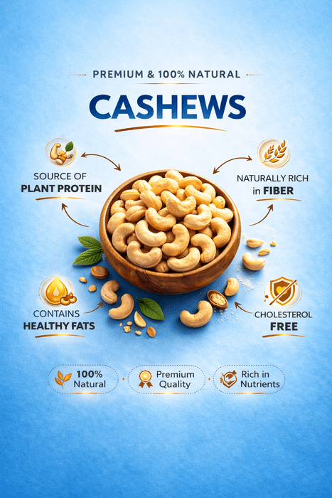 Cashew Nuts nutritional benefits and mineral content