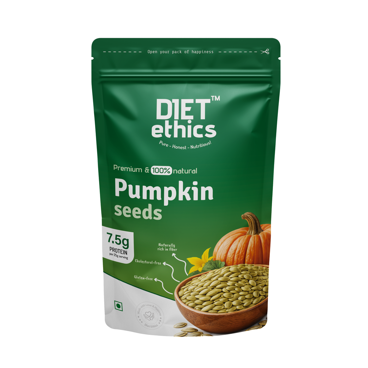 Premium Pumpkin Seeds premium product pack